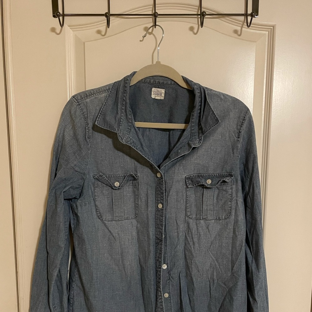 J.Crew Denim button up